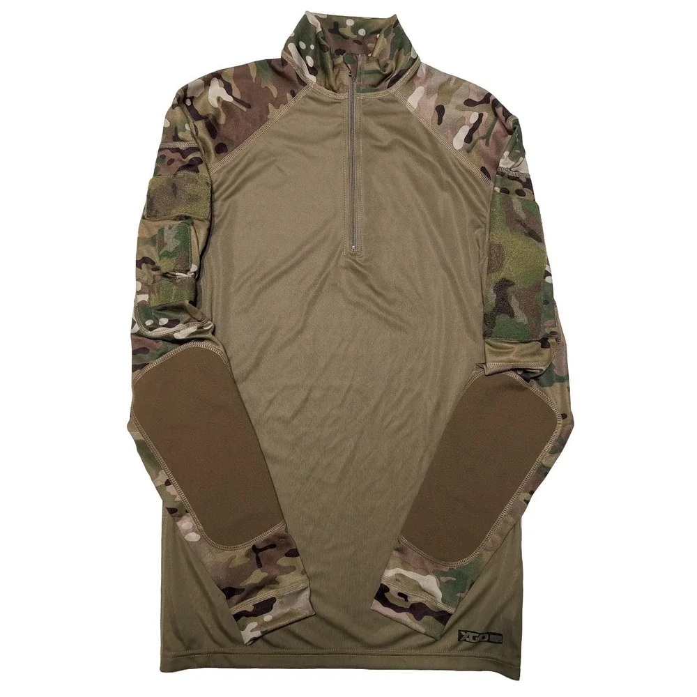 XGO Talon DBL 3 Performance Defense Base Layer Zip Combat Shirt Made USA Small S